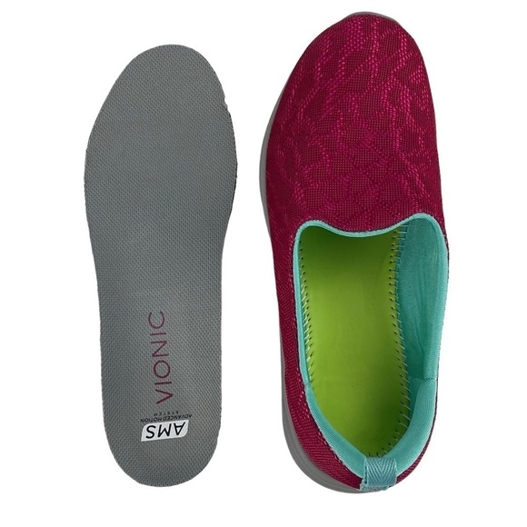 VIONIC BY ORTHAHEEL AGILE HYDRA ACTIVE SLIP ON LIGHTWEIGHT PYTHON MESH SNEAKERS - Picture 11 of 11